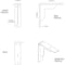 Ekena Millwork Stockport Steel Bracket, Antiqued Warm Silver 2"W x 8"D x 8"H BKTM02X08X08STAWS - alternate 2